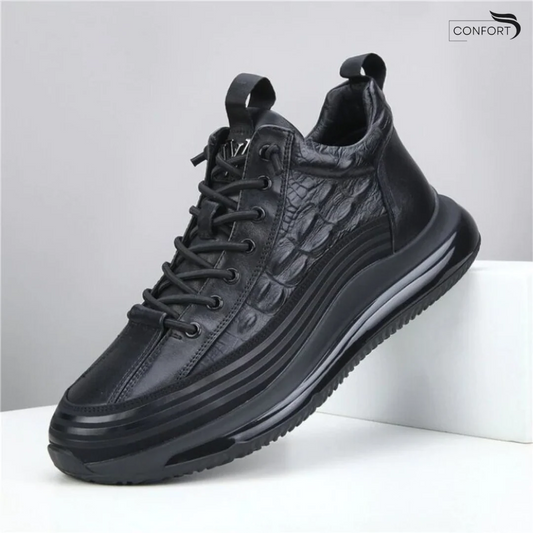 Botas de cuero ligeras- PAIV NOIR