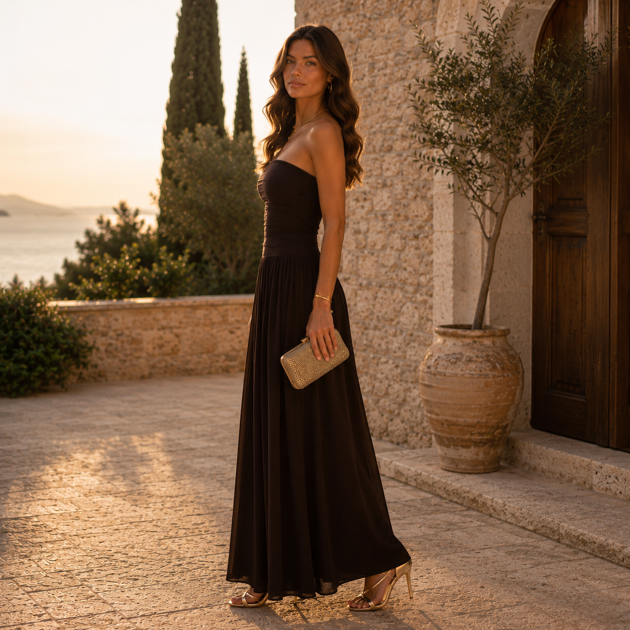 Vestido Lorena™ | Elegancia Atemporal que Estiliza y Enamora