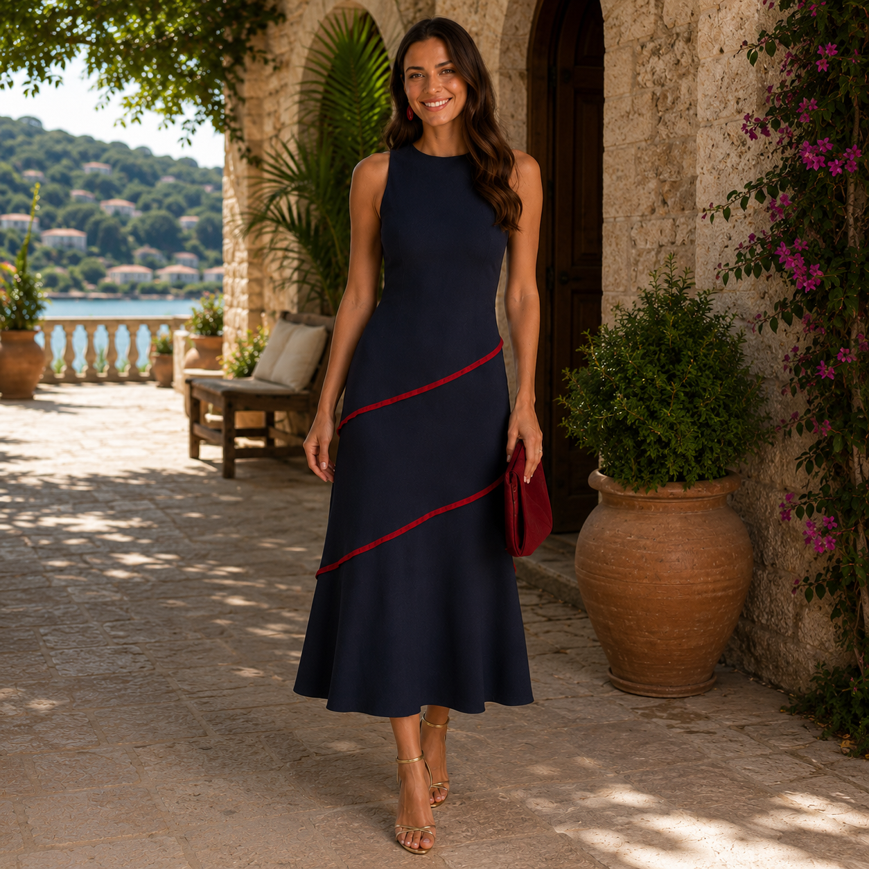 Vestido Leonor ™ -  Elegancia Sofisticada con un Toque Exclusivo